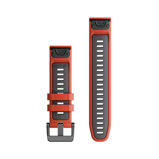 Garmin QuickFit 22 - Fire red/Graphite