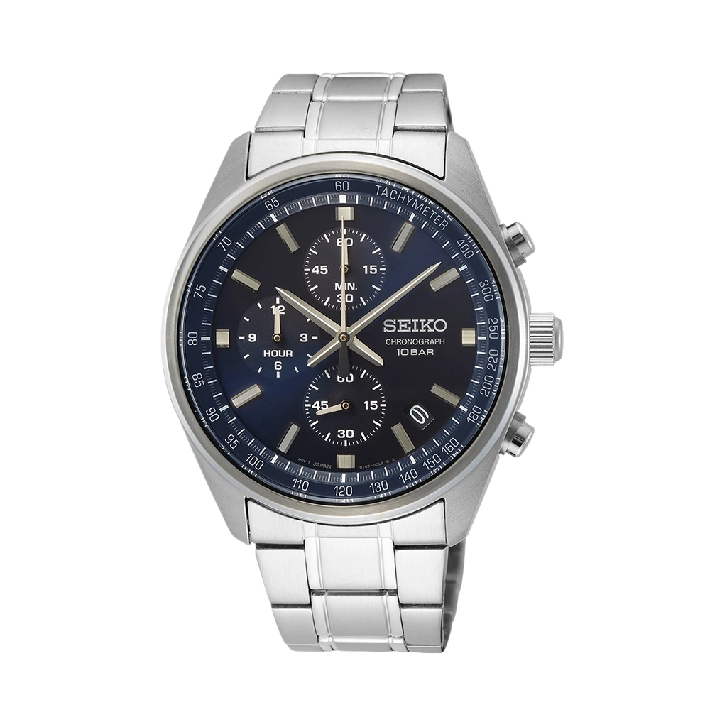 Seiko Mens Chronograph - SSB377P1 - urmakerlarsen.no