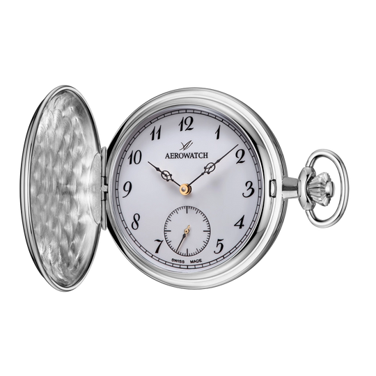 Aerowatch Savonnettes Lommeur - 55831 AA03 - urmakerlarsen.no