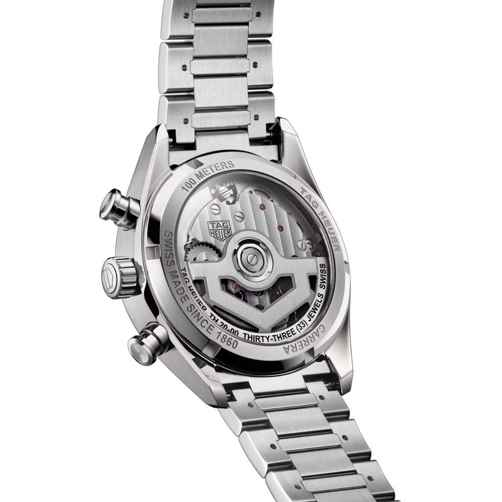 Tag Heuer Carrera Chronograph "Glassbox" -  CBS2216.BA0041 - urmakerlarsen.no
