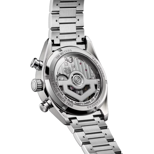 Tag Heuer Carrera Chronograph "Glassbox" -  CBS2216.BA0041 - urmakerlarsen.no