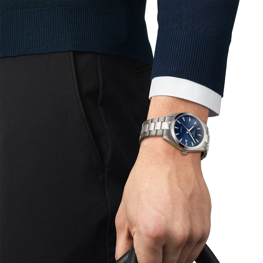 Tissot Gentleman Titanium - T127.410.44.041.00 - urmakerlarsen.no