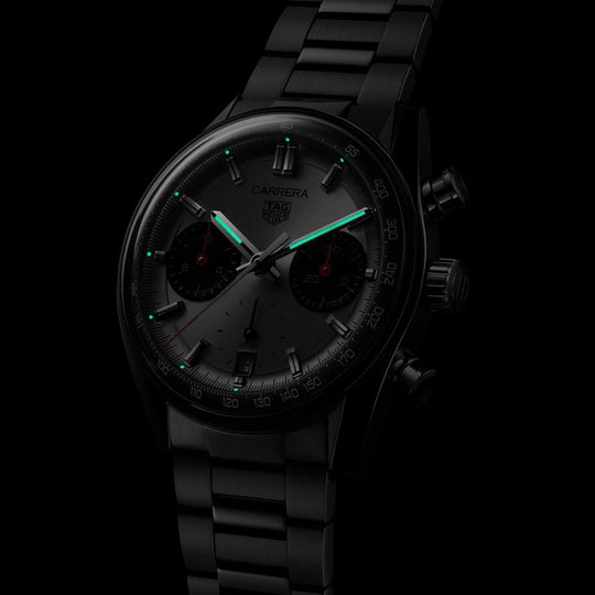 Tag Heuer Carrera Chronograph "Glassbox" -  CBS2216.BA0041 - urmakerlarsen.no
