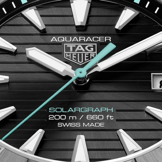 TAG Heuer Aquaracer Professional 200 Solargraph - WBP1184.BF0008 - urmakerlarsen.no