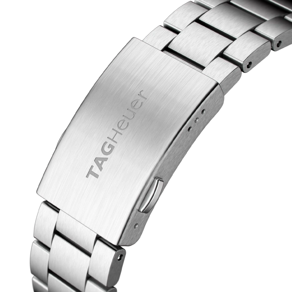 TAG Heuer Formula 1 Chronograph CAZ1010.BA0842 til herre med kasse og lenke i stål og sort skive.