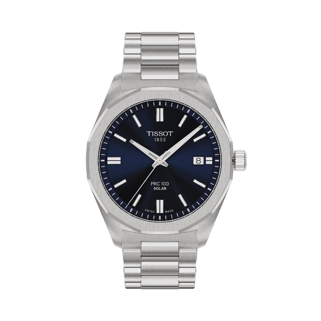 Tissot PRC 100 Solar 39 mm - T151.422.11.041.00 - urmakerlarsen.no