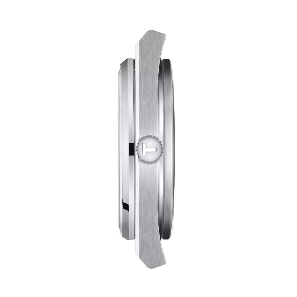 Tissot PRX T137.410.11.041.00 herreklokke i stål med quartzverk og blå skive