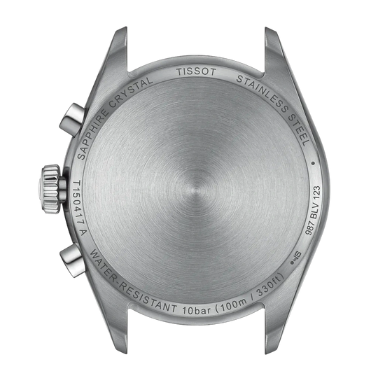 Tissot PR 100 40 mm 
T1504171109100 herreklokke i stål med grønn skive og kronograf