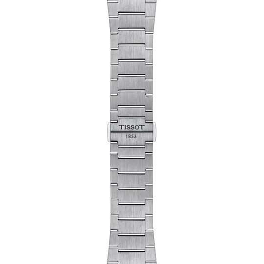 Tissot PRX T137.410.11.041.00 herreklokke i stål med quartzverk og blå skive