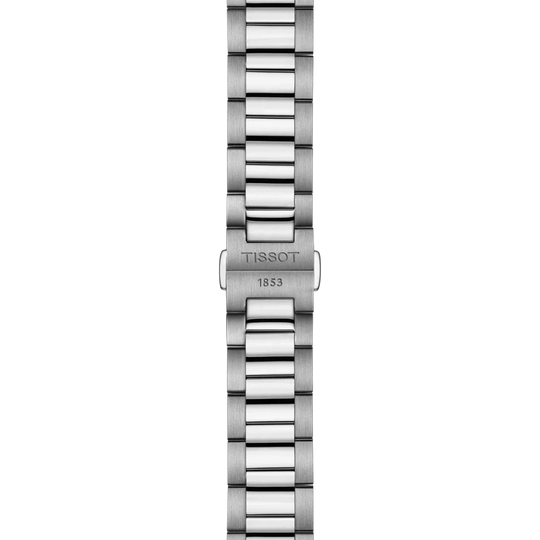 Tissot PR 100 T150.410.11.051.00 herreklokke i stål med quartzverk og sort skive.