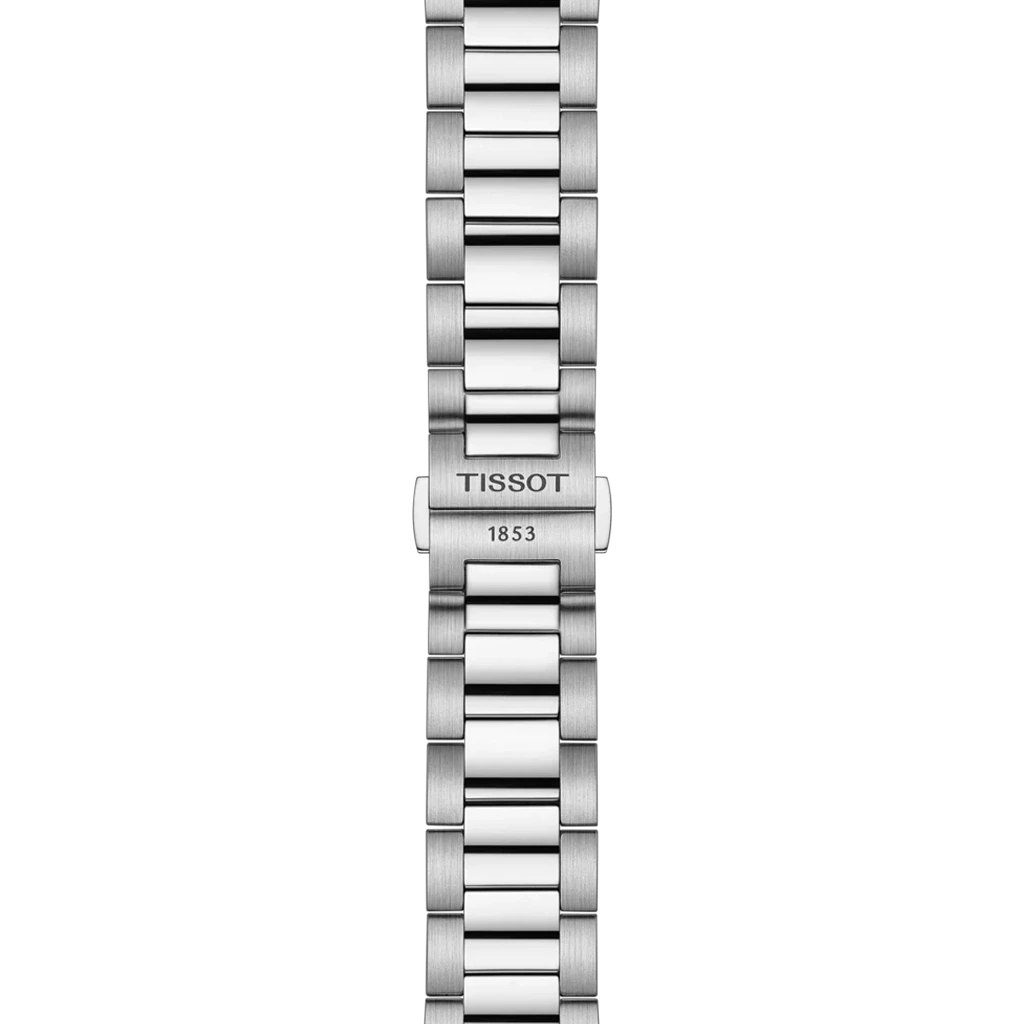 Tissot PR 100 40 mm 
T1504171109100 herreklokke i stål med grønn skive og kronograf