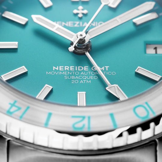 Venezianico Nereide GMT Cielo - 3521505C - urmakerlarsen.no