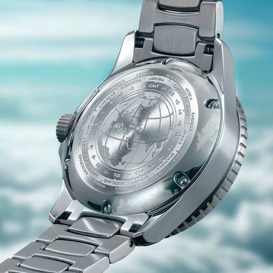 Venezianico Nereide GMT Cielo - 3521505C - urmakerlarsen.no