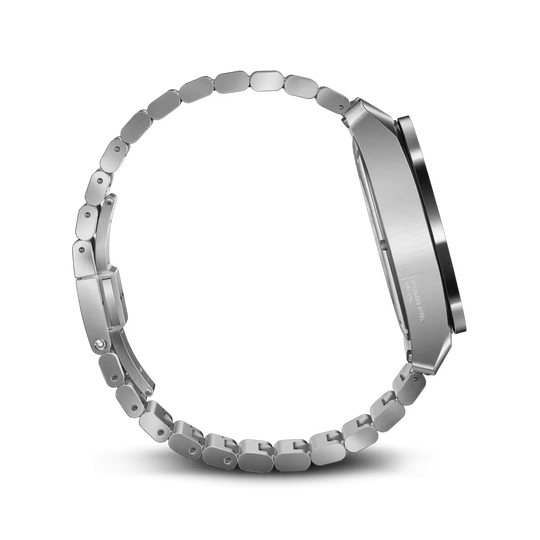 Victorinox Air Pro GMT Automatic herreklokke på 43 mm med sort skive og kasse og lenke i stål. 