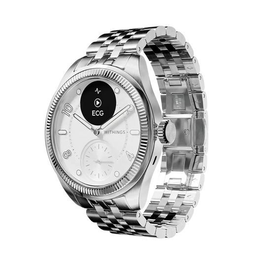 Withings Scanwatch Nova Brilliant Silver - HWA10-MODEL 10-ALL - urmakerlarsen.no