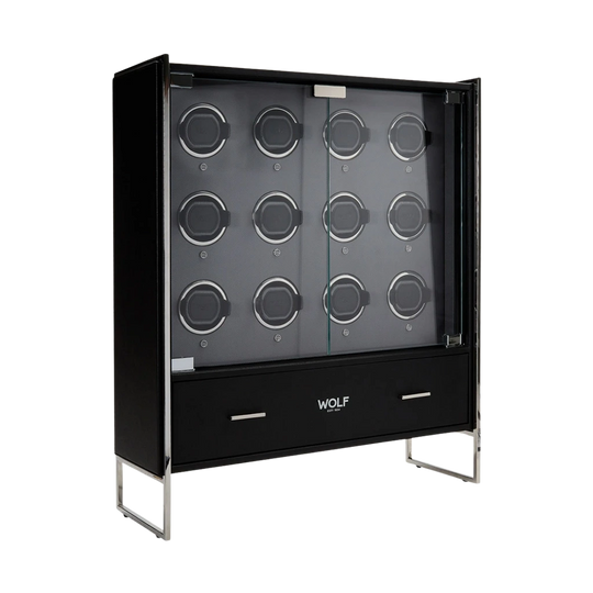Wolf Viceroy 12 piece watch winder cabinet - 466602 - urmakerlarsen.no