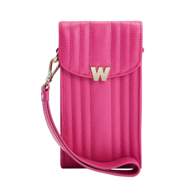 WOLF Mimi Phone Case w/ Wristlet Pink