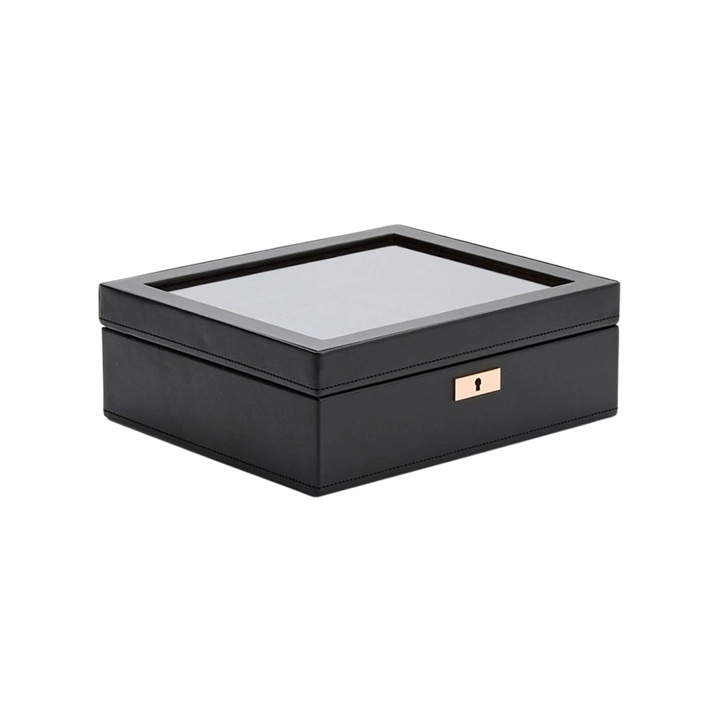 Wolf Axis 8 Piece Watch Box - 488016 - urmakerlarsen.no