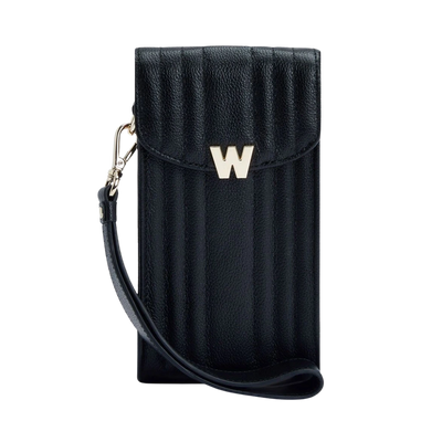 WOLF Mimi Phone Case w/ Wristlet Black