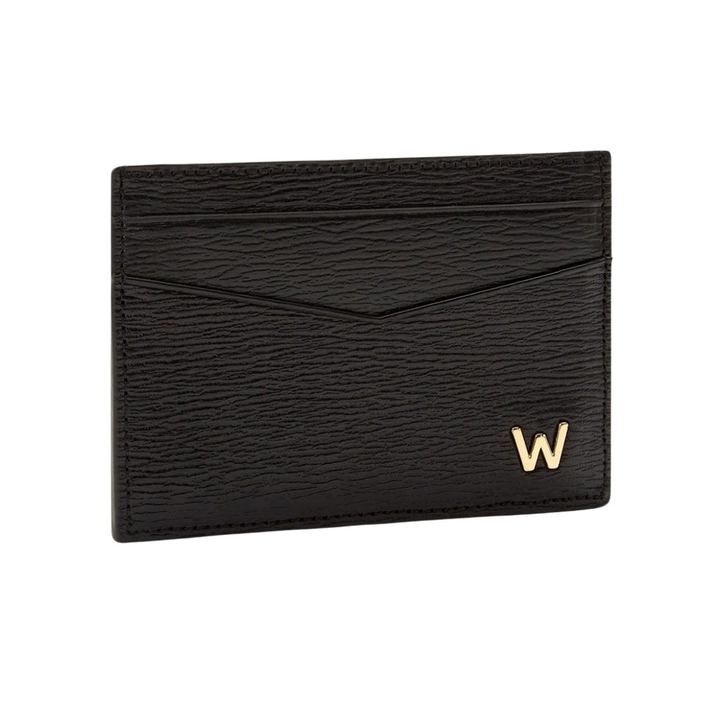 WOLF W Cardholder - Black - 774202 - Urmakerlarsen.no