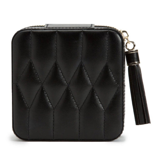 WOLF Caroline Zip Travel Case - Black - 329971 - Urmakerlarsen.no