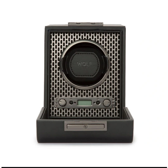WOLF Axis Single Watch Winder - 469103 - urmakerlarsen.no