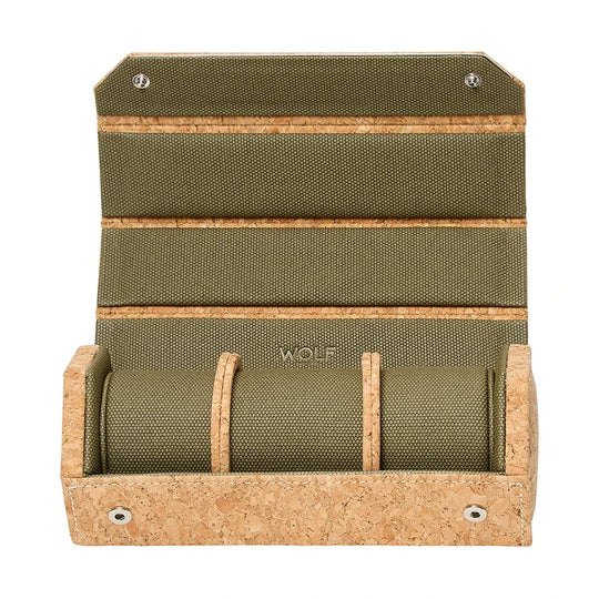 Wolf Cortica Triple Hexagon Watch Roll - 668361 - urmakerlarsen.no