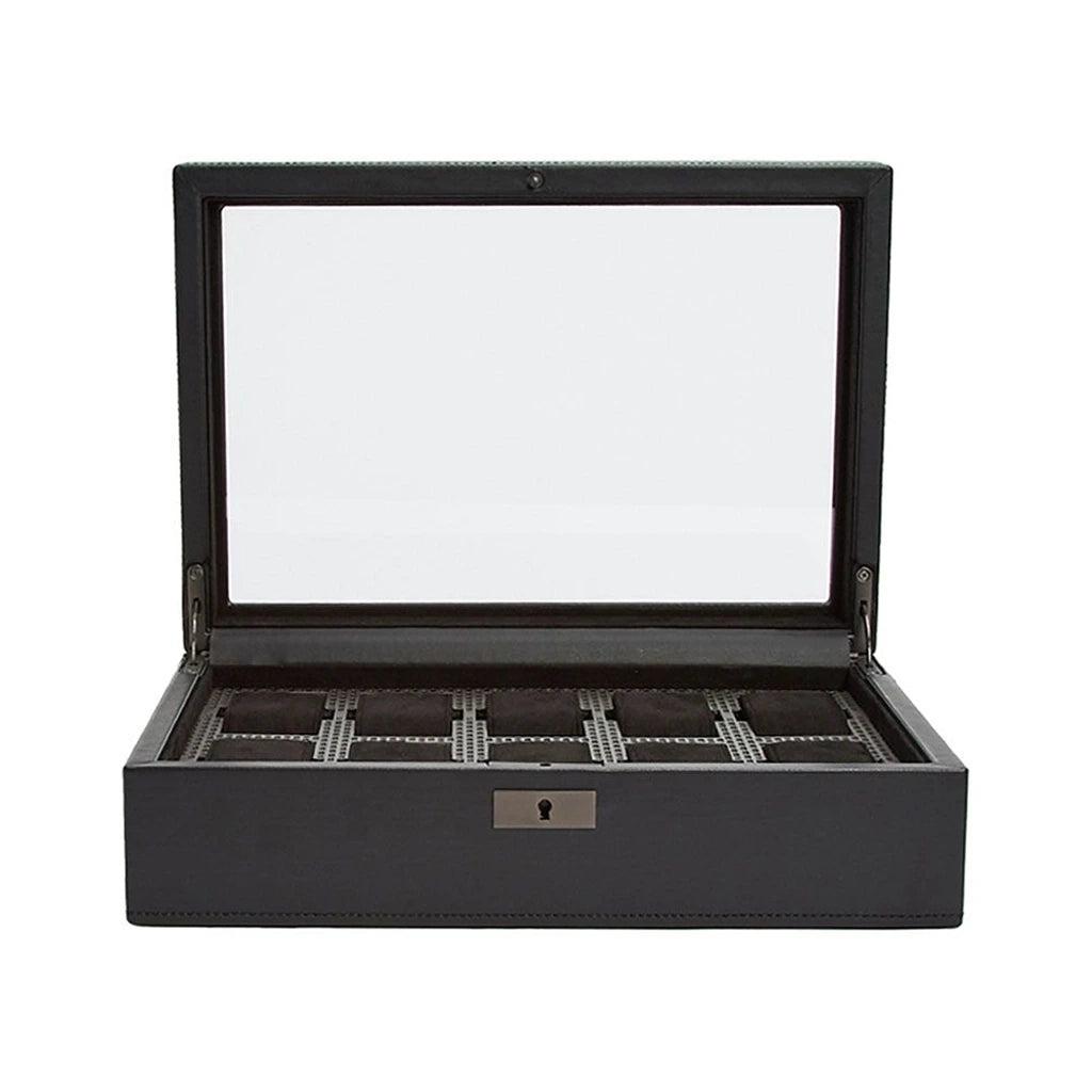 Wolf Axis 10 piece watch box - 488103 - urmakerlarsen.no