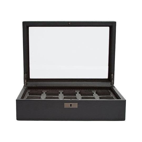 Wolf Axis 10 piece watch box - 488103 - urmakerlarsen.no