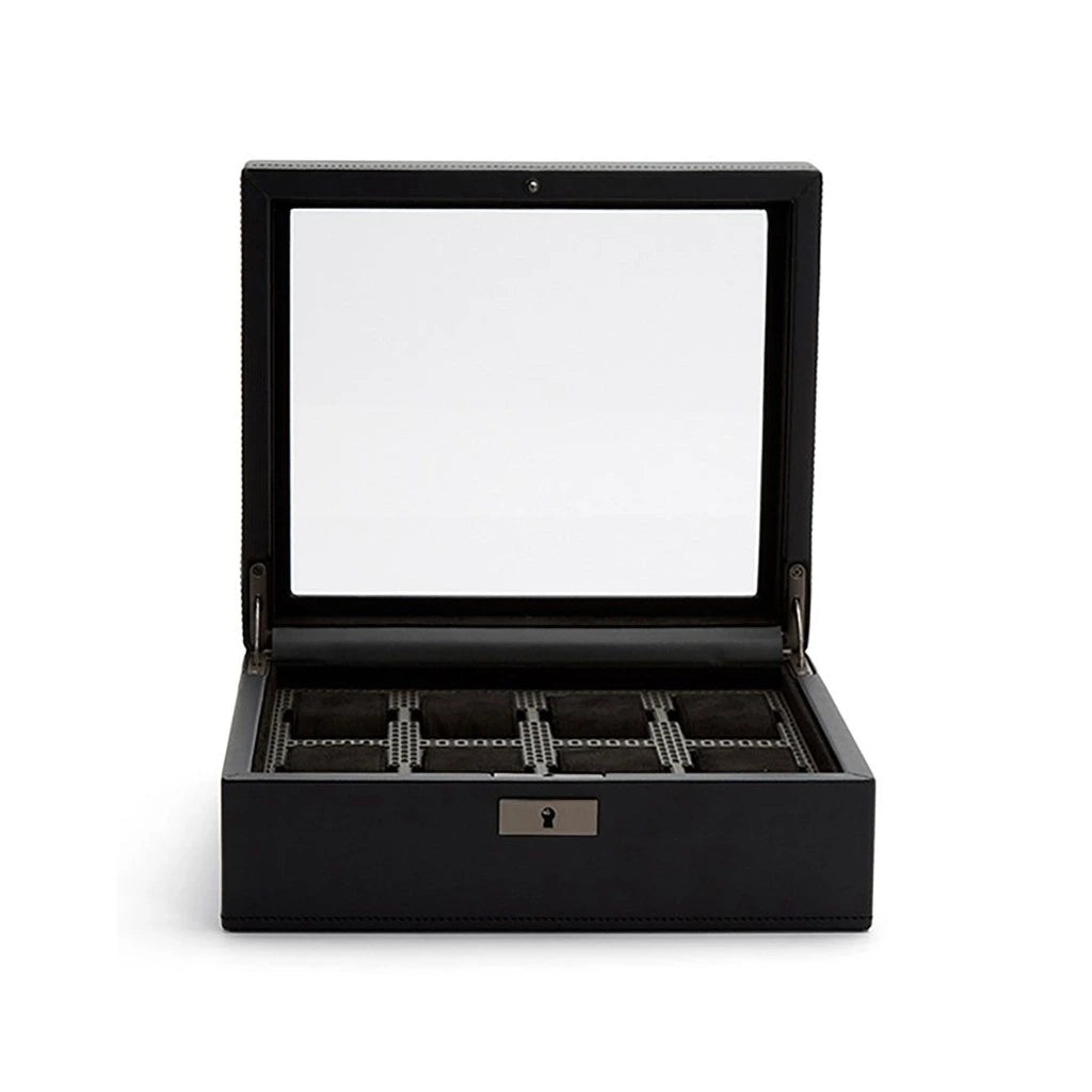 Wolf Axis 8 piece watch box - 488003 - urmakerlarsen.no