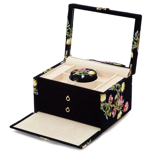 Wolf Zoe Medium Jewellery Box - 393116 - urmakerlarsen.no