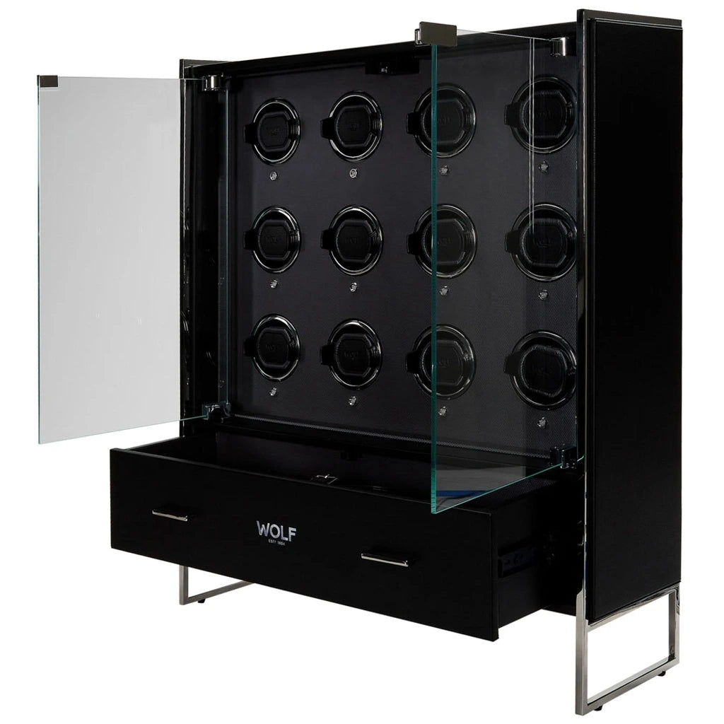 Wolf Viceroy 12 piece watch winder cabinet - 466602 - urmakerlarsen.no
