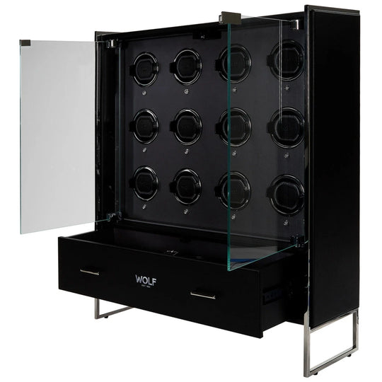 Wolf Viceroy 12 piece watch winder cabinet - 466602 - urmakerlarsen.no