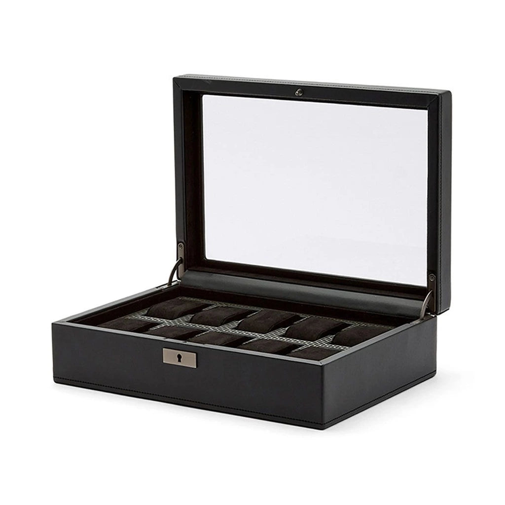 Wolf Axis 10 piece watch box - 488103 - urmakerlarsen.no