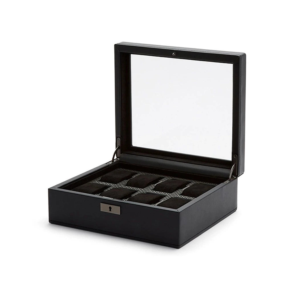 Wolf Axis 8 piece watch box - 488003 - urmakerlarsen.no
