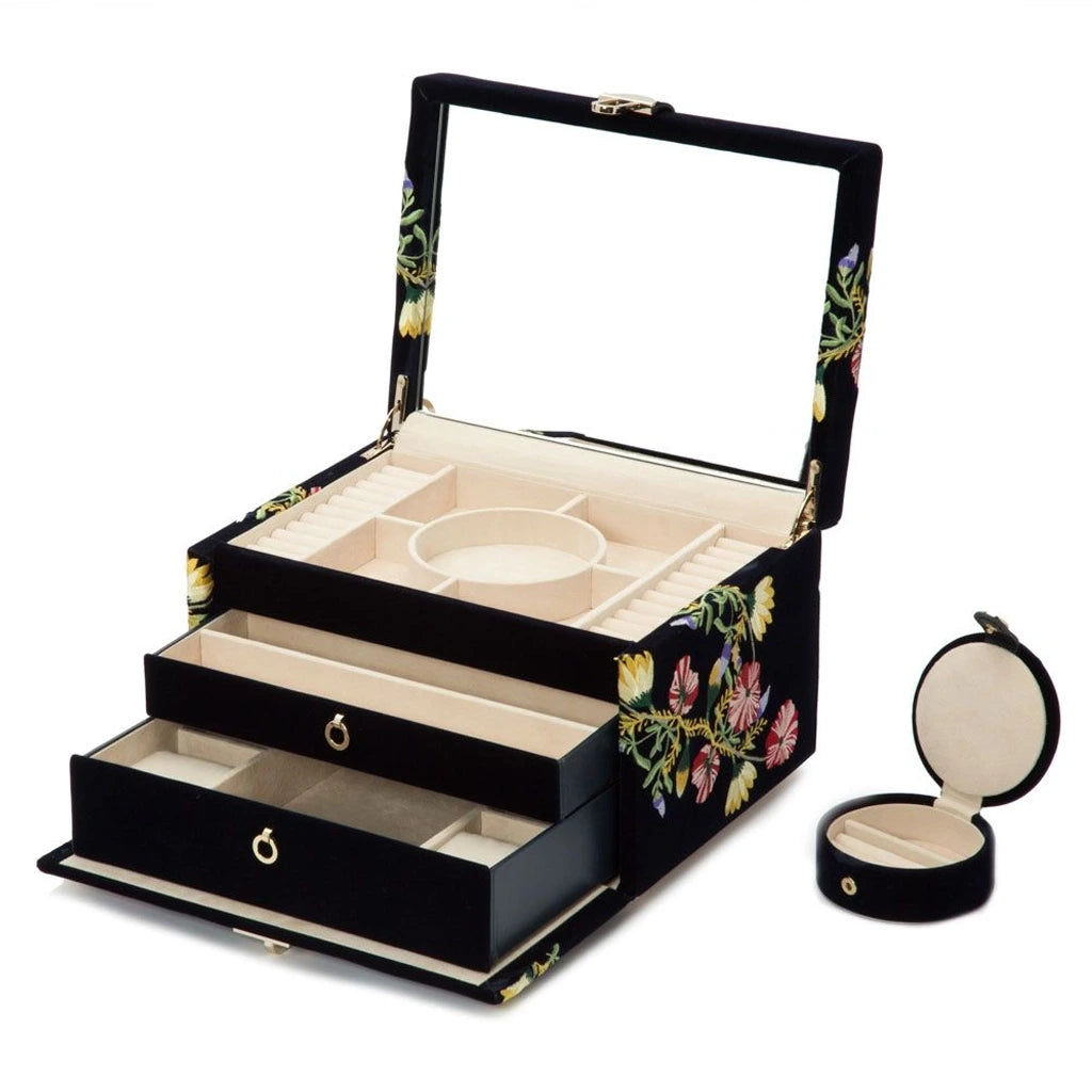 Wolf Zoe Medium Jewellery Box - 393116 - urmakerlarsen.no