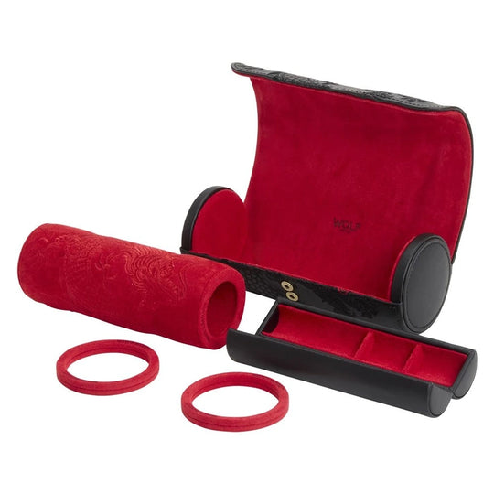 Wolf Lunar Triple Watch Roll - 493902 - urmakerlarsen.no