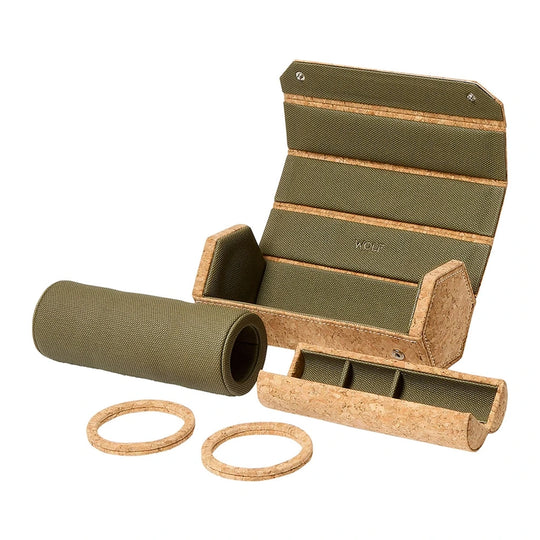 Wolf Cortica Triple Hexagon Watch Roll - 668361 - urmakerlarsen.no