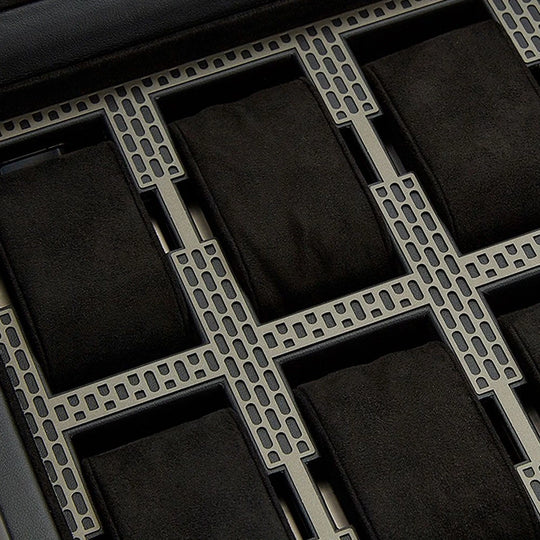 Wolf Axis 8 piece watch box - 488003 - urmakerlarsen.no