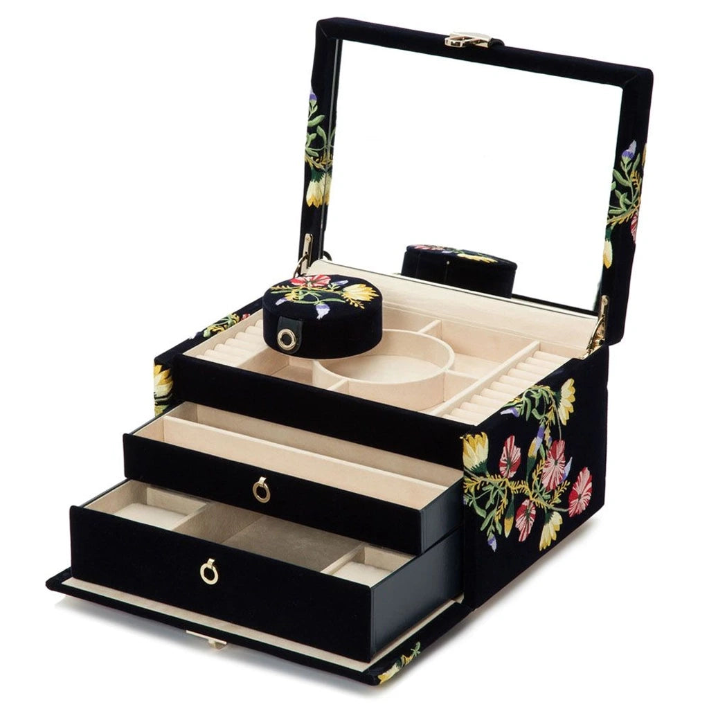 Wolf Zoe Medium Jewellery Box - 393116 - urmakerlarsen.no