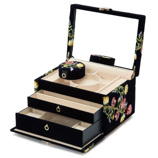 Wolf Zoe Medium Jewellery Box - 393116 - urmakerlarsen.no