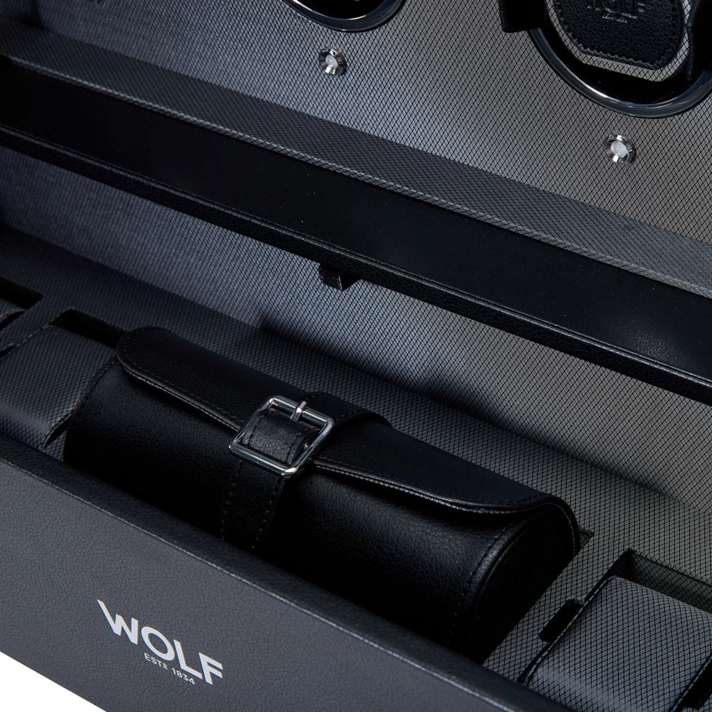 Wolf Viceroy 16 piece watch winder cabinet - 466702 - urmakerlarsen.no