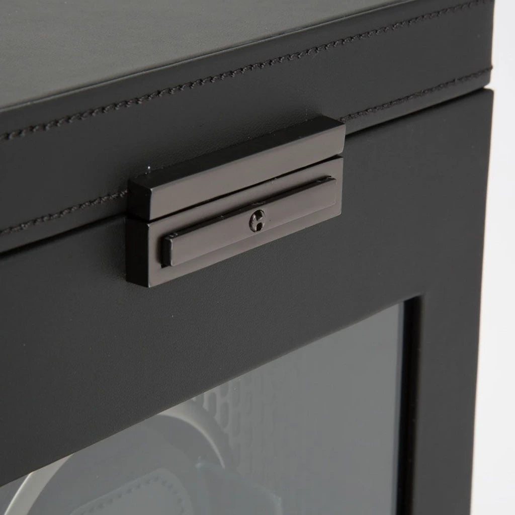 WOLF Axis Single Watch Winder With storage - 469203 - urmakerlarsen.no