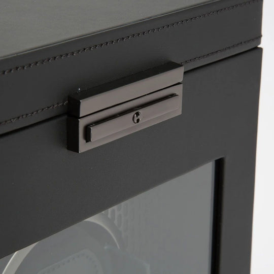 WOLF Axis Single Watch Winder With storage - 469203 - urmakerlarsen.no