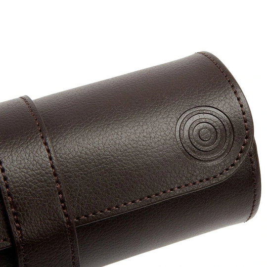 Wolf WM Brown Watch Roll With Cigar Case - 800685 - urmakerlarsen.no