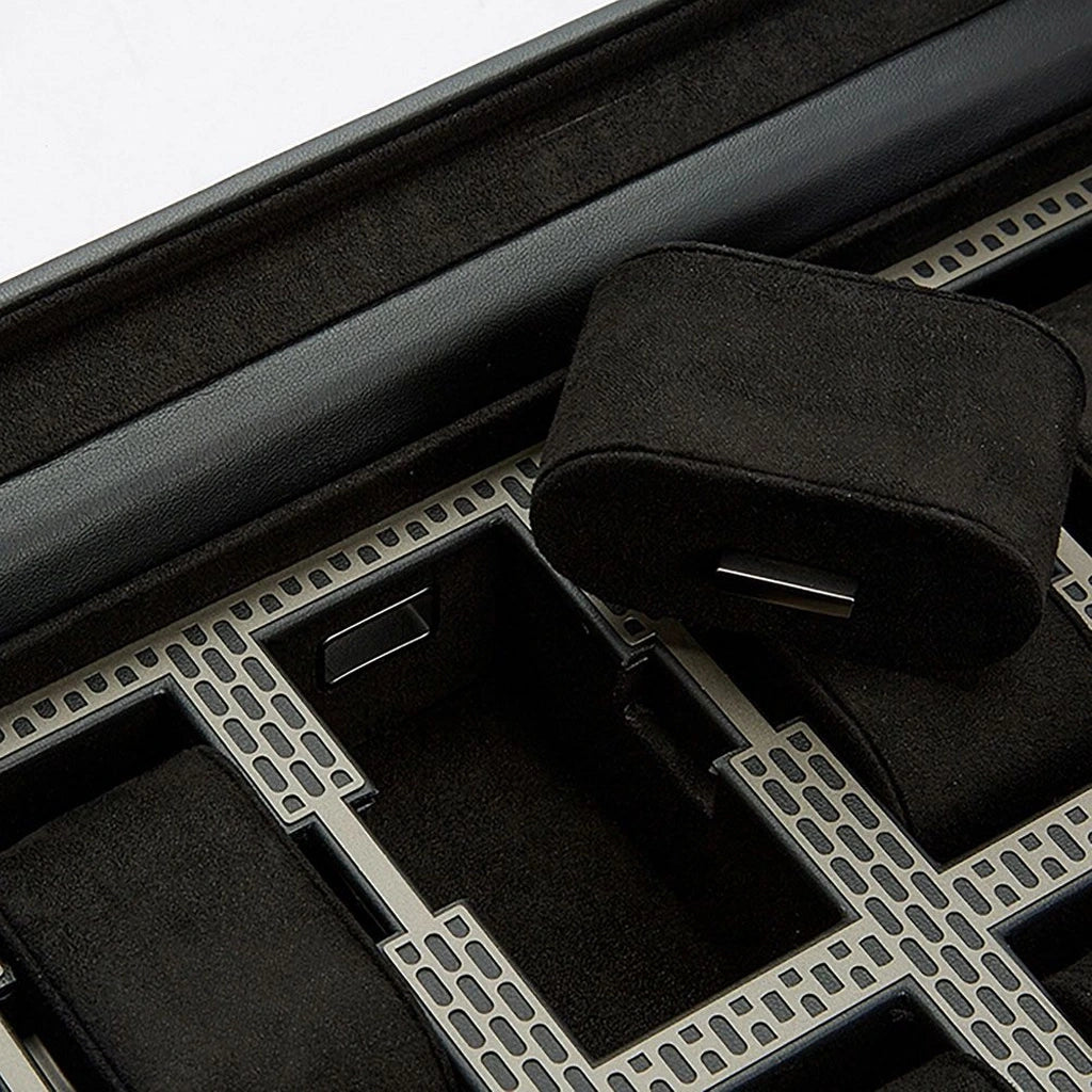 Wolf Axis 10 piece watch box - 488103 - urmakerlarsen.no