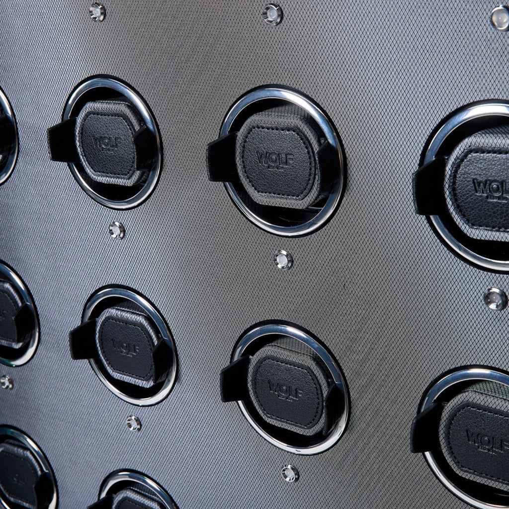 Wolf Viceroy 16 piece watch winder cabinet - 466702 - urmakerlarsen.no