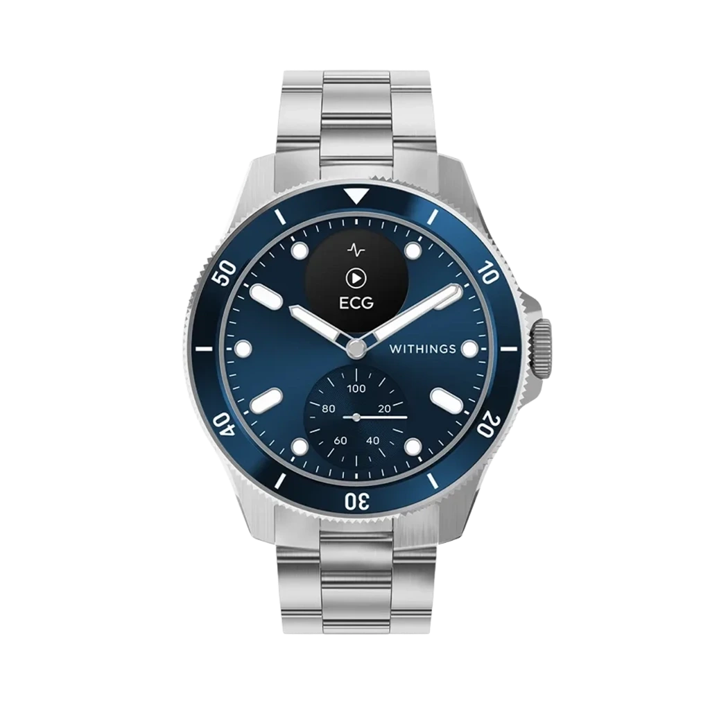 Withings Scanwatch Nova Blue - HWA10-MODEL 7-ALL - urmakerlarsen.no