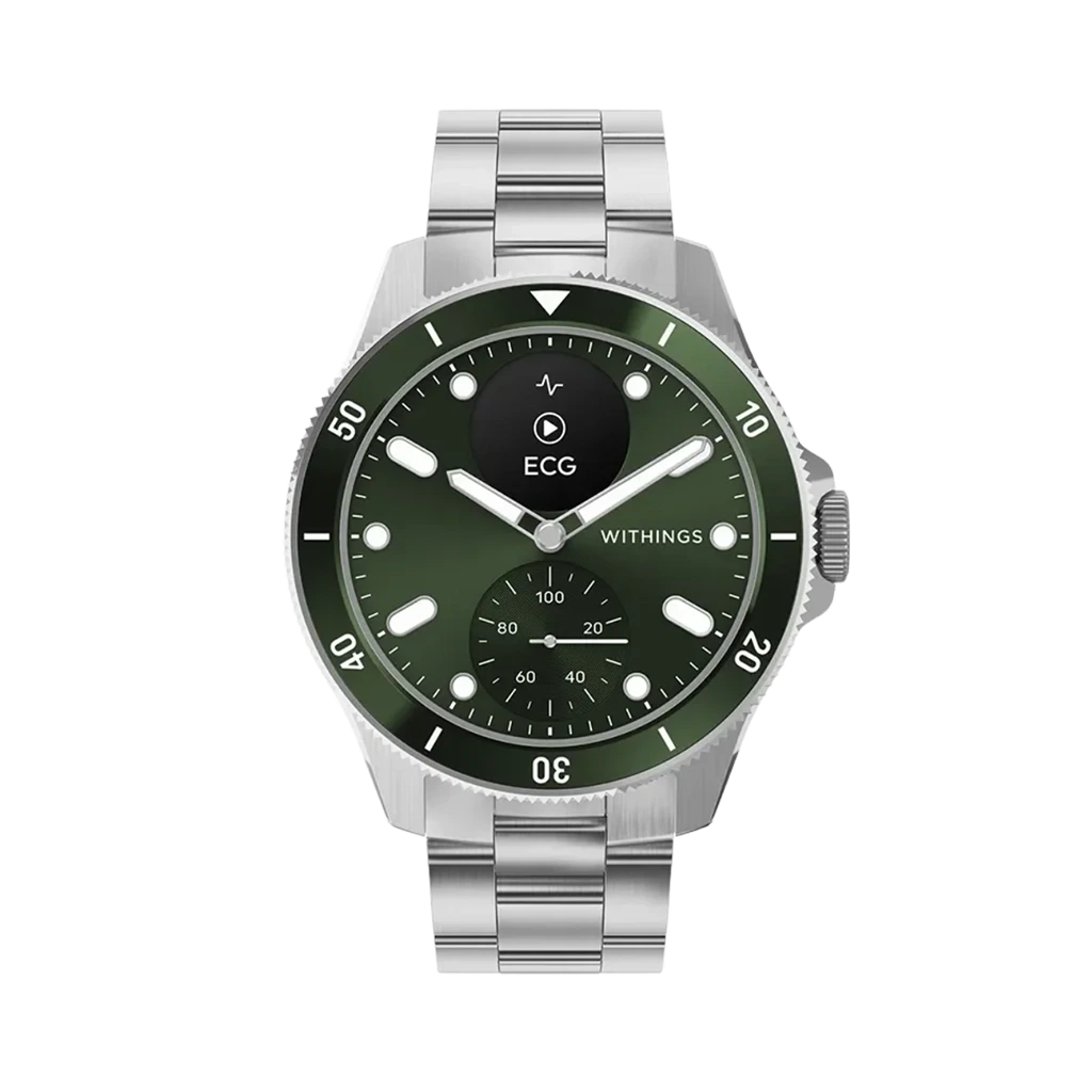 Withings Scanwatch Nova Green - HWA10-MODEL 8-ALL - urmakerlarsen.no