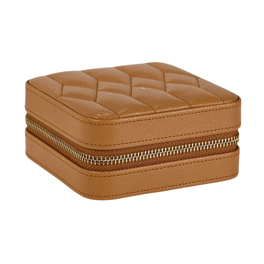 WOLF Lauren Zip Travel Case - 347807 - urmakerlarsen.no